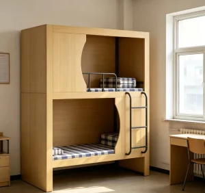 Modern Metal Space Capsule Hostel Bunk Bed for School Hotel Apartment Use Queen King Size
