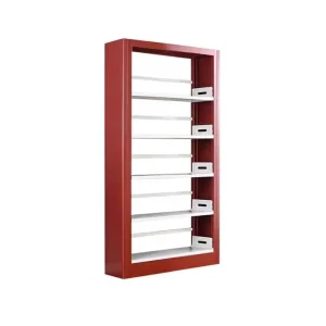 Modern Metal Wood Bookshelf for School Living Room Bedroom Hotel Library Furniture Steel Bookcase