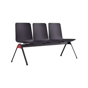 Modern Metal and Plastic Leisure Chair 3 Seat Waiting Chair