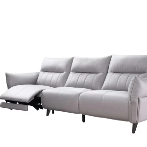 Modern Microfiber Fabric Modern Electric Power Sofa Set Furniture Nordic Luxury Recliner Sofa Combination Living Room