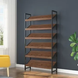 Modern Minimalism Design Multi-function Wood Living Room Furniture Home Office Magazine Rack