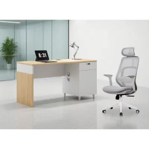 Modern Minimalist Boss Desk Durable Office Computer Table for Manager Supervisor Easy Assembly Writing Desk