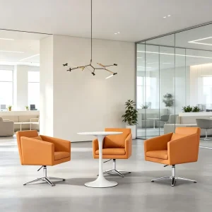 Modern Minimalist Creative Negotiation Leisure Chair Commercial Reception Armchair for Office Hotel 4S Shop Sales Exhibition Hall