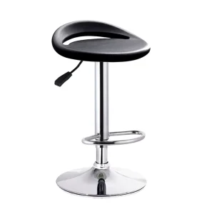 Modern Minimalist Design Metal Frame Swivel Adjustable Height Bar Stool for Bar Pub Home Use