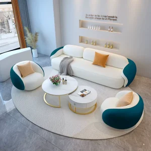 Modern Minimalist Design Sofas for Sales Office Meeting and Reception Areas Sofas for Beauty Salon Reception and Lounge Areas