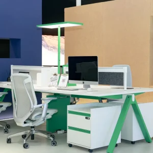Modern Minimalist Desk Durable Office Building Commercial Furniture Workstation Peak Design