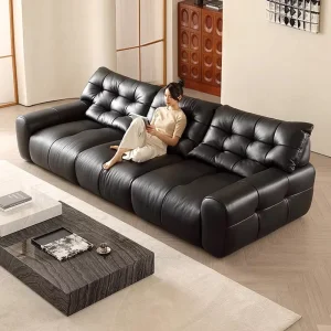 Modern Minimalist Easy to Clean Modular Design Sofa Direct Sales Project Supply Foshan Factory Supply