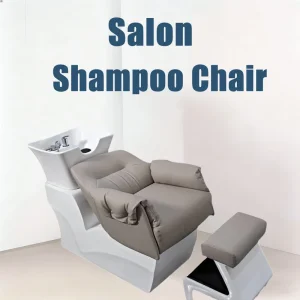 Modern Minimalist Hair Salon Shampoo Bed Salon Reclining Wash Unit Professional Hairdressing Shampoo Bed