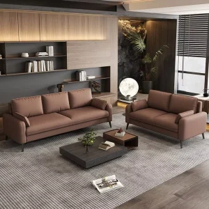 Modern Minimalist Living Room Sofa Combination Small sized Business Office Sofa