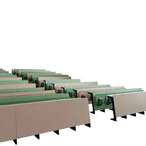 Modern Minimalist Metal Auditorium Conference Room Cinema Theater Classroom Lecture Hall Seating Desks Chairs Benches Tiered