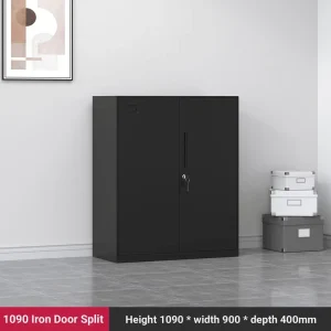 Modern Minimalist Office Filing Cabinet Steel Archival Cabinet With Large Capacity And Lock Durable Low height Storage Cabinet