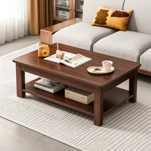 Modern Minimalist Rectangular Coffee Table High Grade Tea Desk for Small Household Living Room