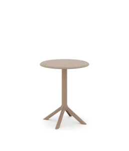 Modern Minimalist Round Bar Table Lightweight & Easy Storage Dining Bar Home Leisure Table