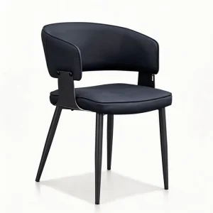 Modern Minimalist Single Armrest Office Negotiation Chair Leisure Reception Chair for Office Cafe Hotel Lounge