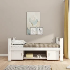 Modern Minimalist Steel Bunk Bed Office Furniture for Hospital School Hotel Bedroom Use Durable Eco Friendly