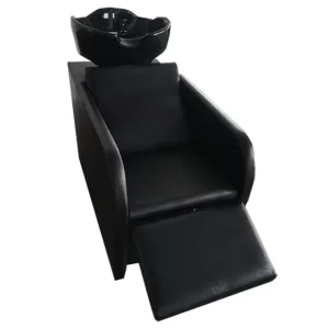 Modern Minimalist Style Semi-lying High Quality Professional Hairdressing Sitting Flush Shampoo Bed Shampoo Chair