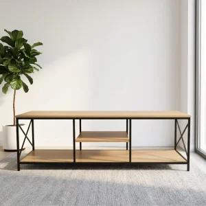 Modern Minimalist Wood TV Cabinet with Customizable Drawer Storage Living Room Home Furniture