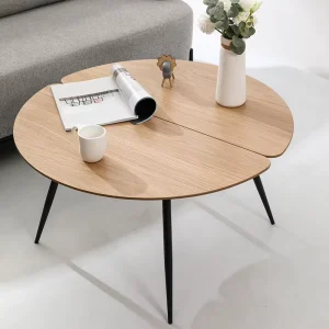 Modern Minimalist Wrought Iron Wood Tea Table Set for Living Room Balcony Small Creative Side Table Bay Window Flower Stand