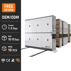 Modern Mobile Archive System Steel Storage Racks Compact High Density Durable Modular Shelving Home Office School Hospital Hotel