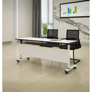 Modern Mobile School Folding Training Room Table Gaming Working Office School Folding Table With Chairs Laptop Portable Desk