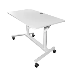 Modern Modular Flip Top Conference Table Foldable Training Table for Office and School Folding Desk