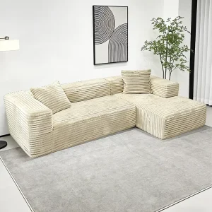 Modern Modular Lounge Chair Combination Sofa Luxurious Fabric Villa Bedroom and Living Room