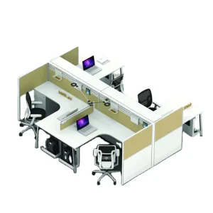 Modern Modular Office Desk Home Office Furniture Workstation Cubicle for Staff Space