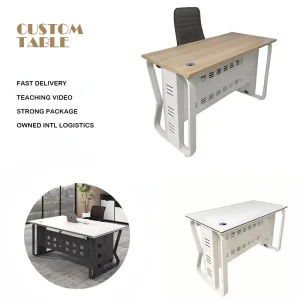Modern Modular Office Desks Executive Company Manager Staff Furniture Durable Meeting Room Table Home Office Computer Desk