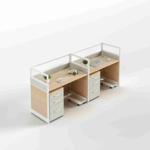 Modern Modular Office Furniture 2 Person Workstation Desk Commerical Furniture Office Desk