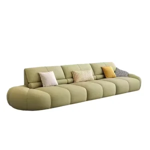 Modern Modular Sectional Sofa Set Sponge Filling Apartment Mall Villa Use Custom Fabric Customized Color Living Room Furniture