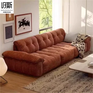 Modern Modular Sectional Sofa Set with Chenille Fabric Deep Seat Soft Cushions & Reclining Features for Living Room