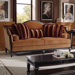 Modern Modular Square Fabric Sectional Sofa Set Sponge Filling Comfortable Upholstered Design for Living Room Hotel Villa Use
