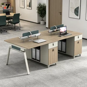 Modern Modular Workstations Office Furniture for 2 8 Person Workstation Staff Office Work Table Desks Wooden Durable
