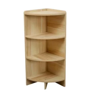 Modern Montessori Wooden Bookshelf for Kids Adjustable Storage Cabinet with Sling Canvas Design Bedroom Furniture Set