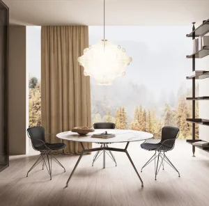 Modern Movable Luxury Minimalist Living Room Coffee Table Aluminum Durable Easy Clean