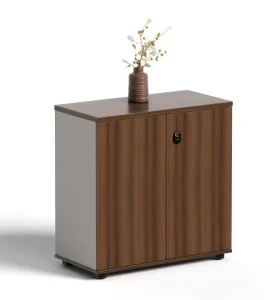 Modern Movable Solid Wood File Cabinet Large Capacity Durable Design Code Lock Home Office Bedroom School Room Outdoor Hotel Use