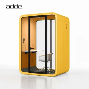 Modern Movable Soundproof Office Phone Booth Open Coworking Spaces Hotels Schools Villas Mall Aluminum Alloy Acoustic