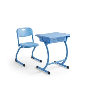 Modern Multi Functional Classroom School Tables Chairs Sets Durable Metal+Plastic Construction Commercial Use