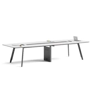 Modern Multi Person Conference Table Wooden Office Desk Big Meeting Table for Meeting Room