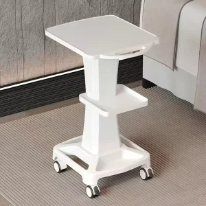 Modern Multi Purpose 120kg Load bearing Beauty Trolley for Salons Hospitals Hotels & Gyms ABS Spa Cart