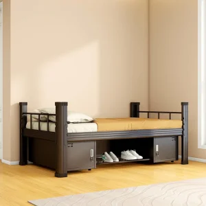 Modern Multifunction Heavy Duty Steel Frame Revolving Adjustable Bunk Bed Space Saving for Hotel Apartment Bedroom