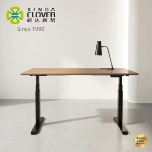 Modern Multifunctional Electric Height Adjustable Lift Office Desk Table Spacious Desktop Metal Construction 3 Year Warranty