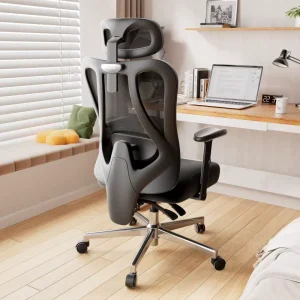 Modern Office Chair Ergonomic Mesh Executive Swivel Office Chairs with Lumbar Support Adjustable Computer Chair