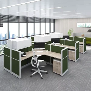 Modern Office Cubicles Factory Direct Modular Customized Partition Screen Fabric Cubicle Office Workstation