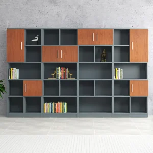 Modern Office Filing Cabinet 2/4/6/8 Door Bookcase Combination Commercial Use Hotel Hospital Home Office School