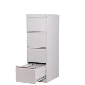 Modern Office Furniture 4-Drawer File Cabinet Steel Cabinets Drop Test Drawer Design for School Use