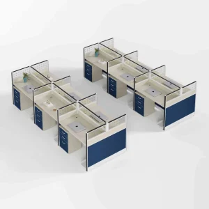 Modern Office Furniture Call Center Workstation Modular Office Desk Wood Large Workstation Desks