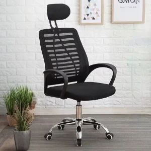 Modern Office Furniture Comfortable Mesh Fabric Office Chair with Adjustable Headrest and Stylish