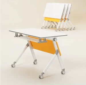 Modern Office Furniture Conference Table Meeting Room Office Desk for Space Saving School Office Computer Foldable Training Desk