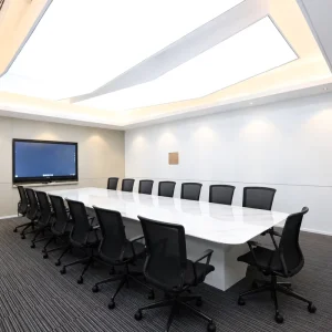 Modern Office Furniture Melamine Table for Boardroom Rectangular Large Meeting Table Conference Table